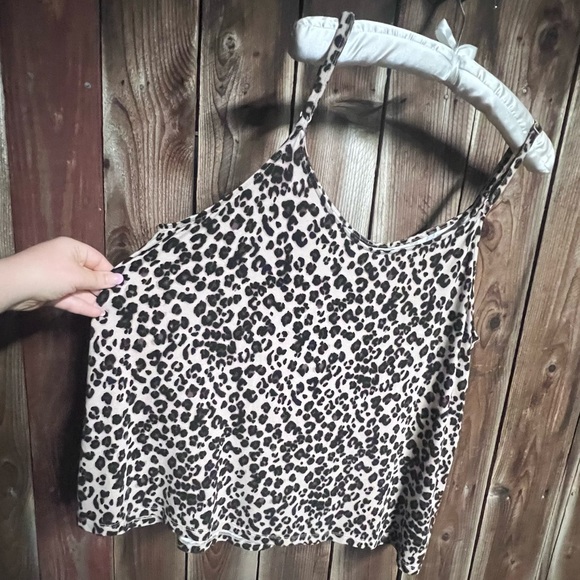 Torrid Super Soft Knits Animal Cheetah Leopard Print Trapeze Tank Top Sz 2X - Picture 5 of 8